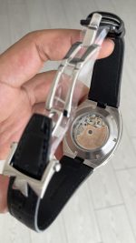 Vacheron Constantin Overseas Silver 44mm Beyaz Kadran Replika Saat