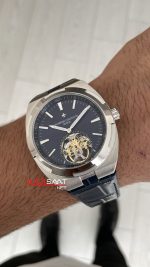 Vacheron Constantin Overseas Tourbillon Mavi Kadran 44mm Replika Saat