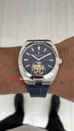 Vacheron Constantin Overseas Tourbillon Mavi Kadran 44mm Replika Saat